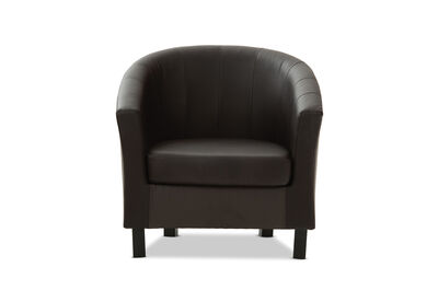 DEL RICO - Leather-Look Accent Chair