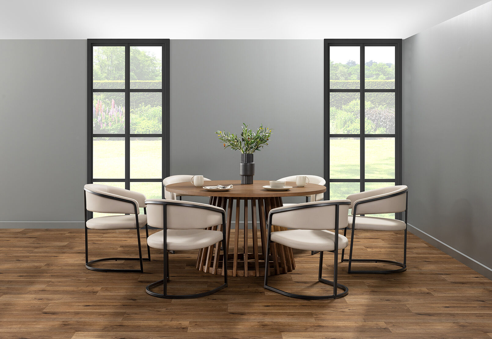 TORENTO - 7 Piece Dining Suite with Ambrose Dining Chairs TORENTO
