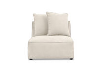 TILLEY FABRIC - Modular Armless Chair (Fabric) TILLEY FABRIC