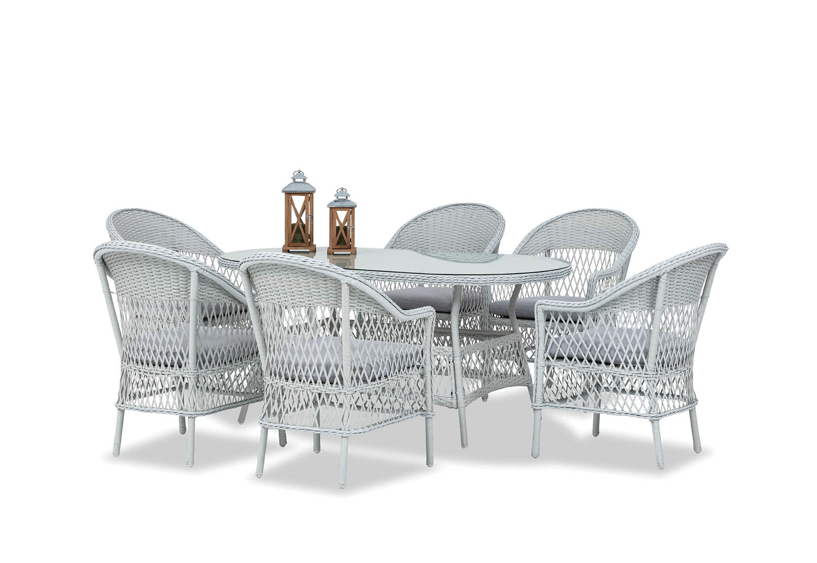 JULIA - 7 Piece Outdoor Dining Setting JULIA