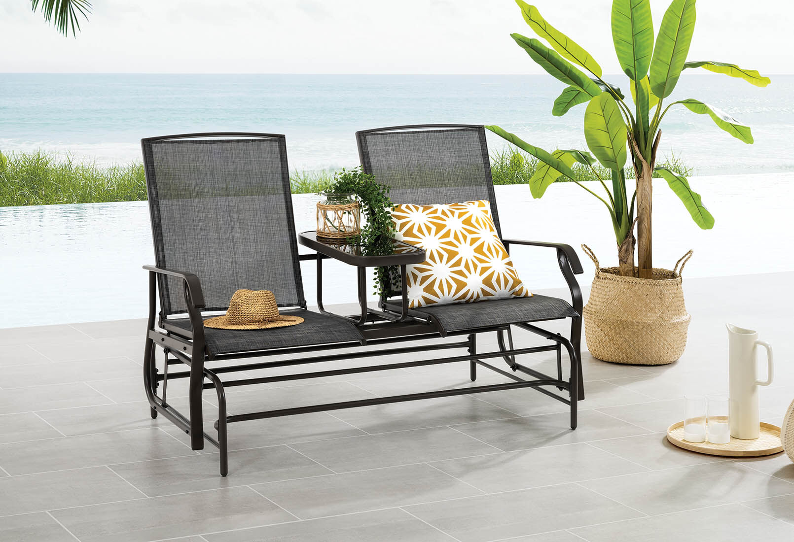 2 seat hotsell outdoor swing