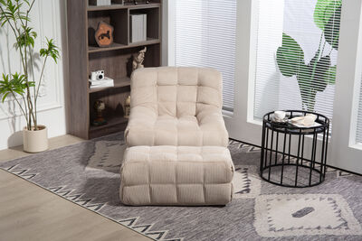 BAUTISTA - Accent Chair and Ottoman