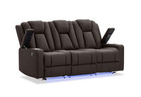 TRAVIS FABRIC - 3 Seater with Recliners TRAVIS FABRIC