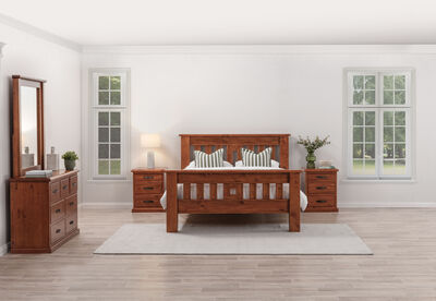 CALLAGHAN - 4 Piece Queen Bed Dresser Suite
