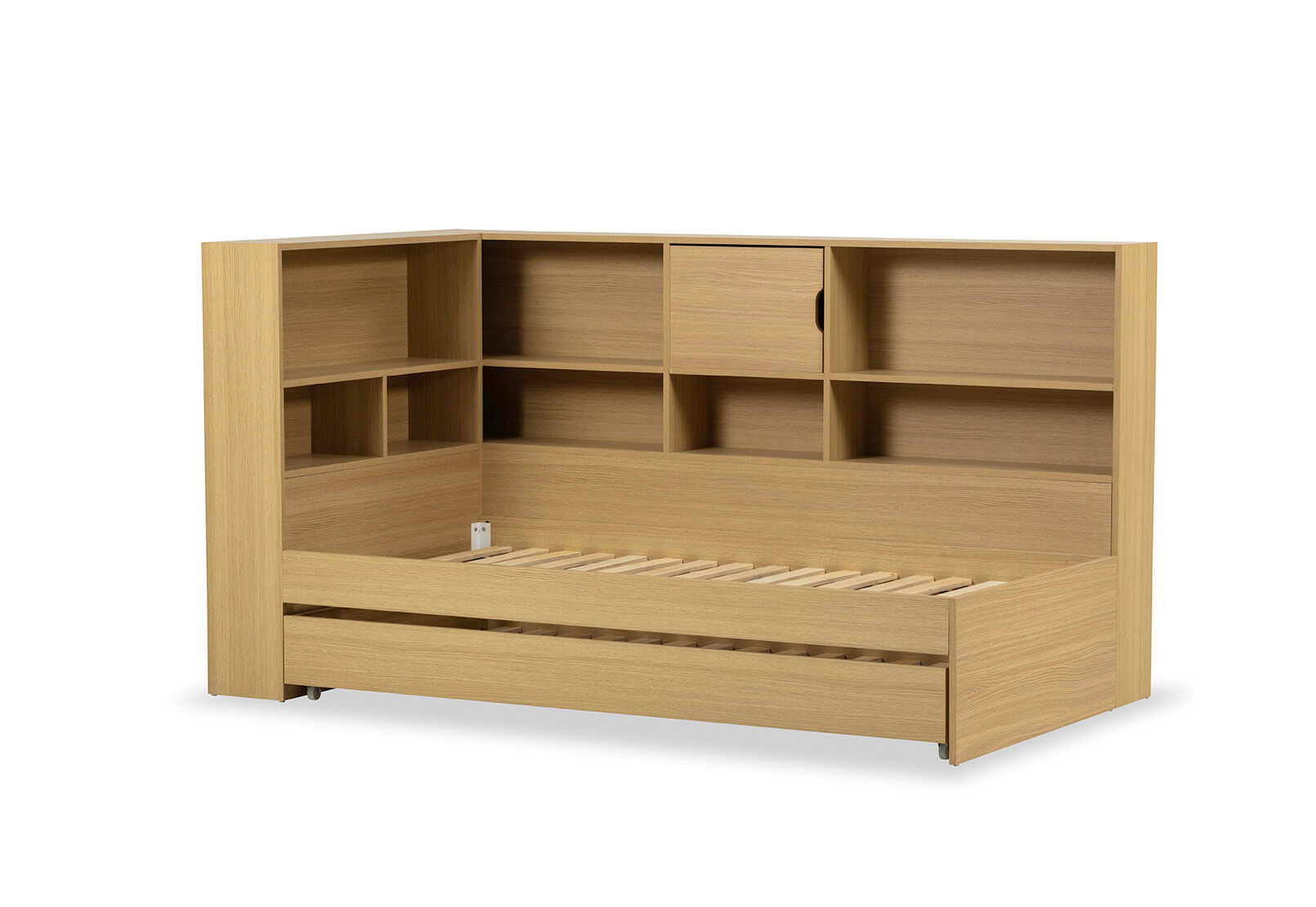 ZAYDEN - Single Bed with Trundle ZAYDEN