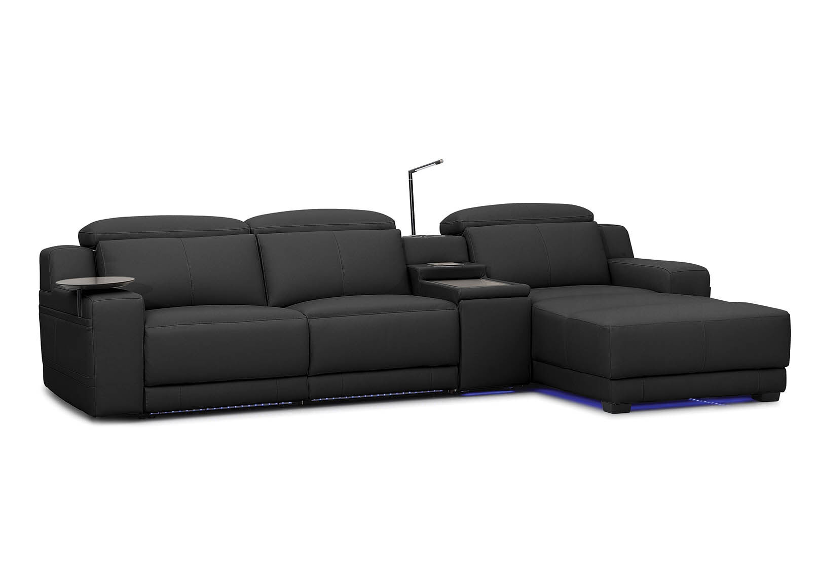CASSIUS MK2 LEATHER - 3 Seater RHF Chaise CASSIUS MK2 LEATHER