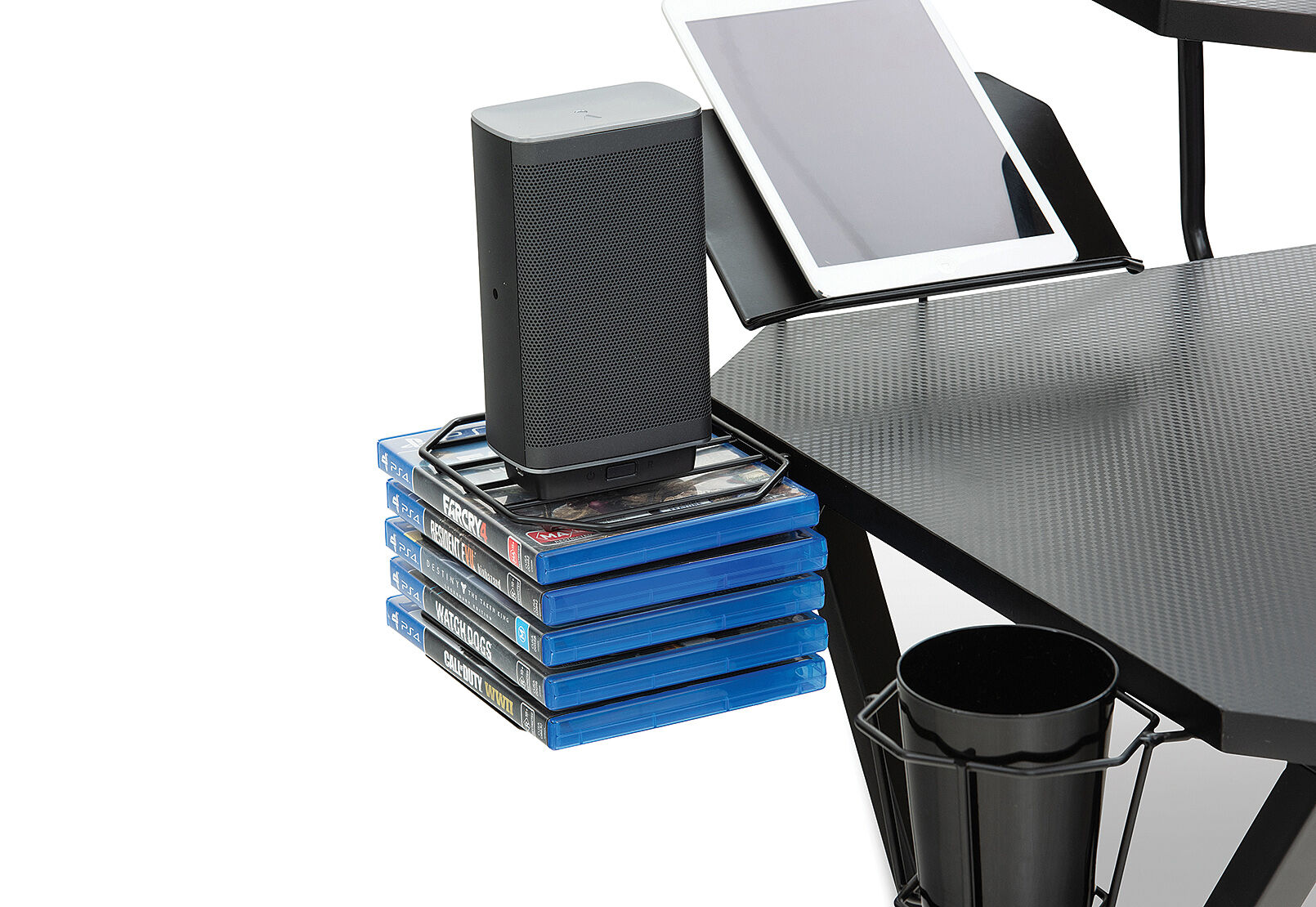 BLACK SY100 Gaming Desk Amart Furniture