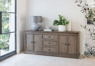 LA SALLE - 4 Door 3 Drawer Buffet