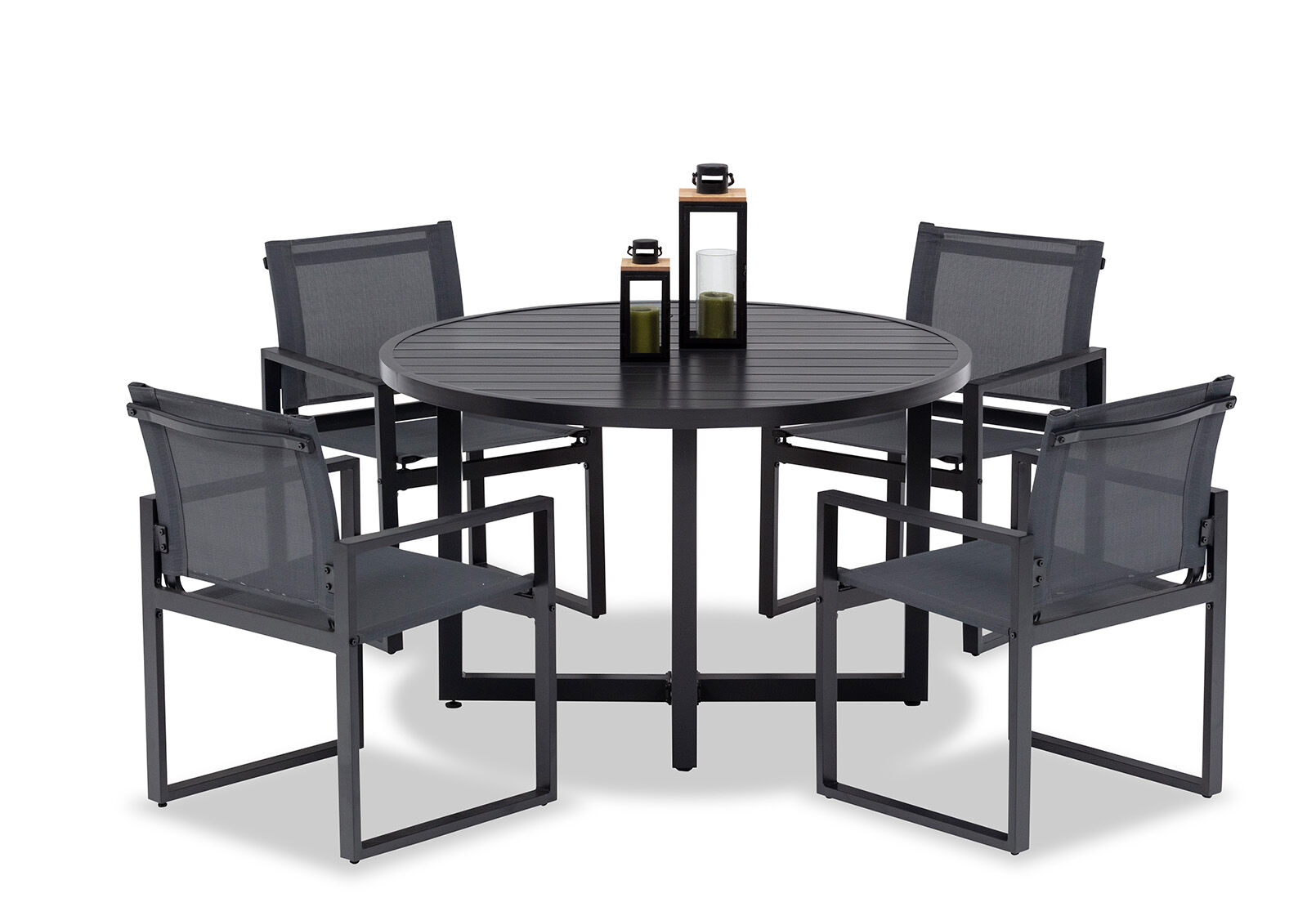 BAYVIEW - 5 Piece Outdoor Dining Setting BAYVIEW