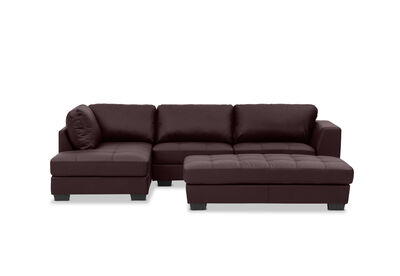 HAYWOOD - LHF Corner Lounge with Ottoman