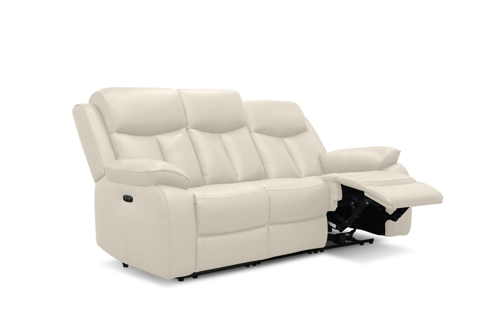 DACIA LEATHER - 3 Seater Sofa with 2 inbuilt Electric Recliners DACIA LEATHER