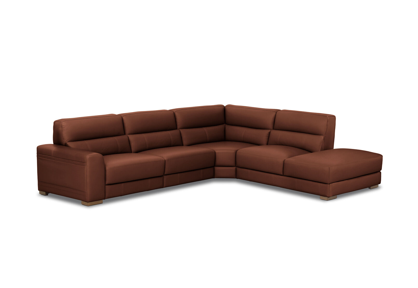 ELLYSE LEATHER - RHF Corner Chaise ELLYSE LEATHER