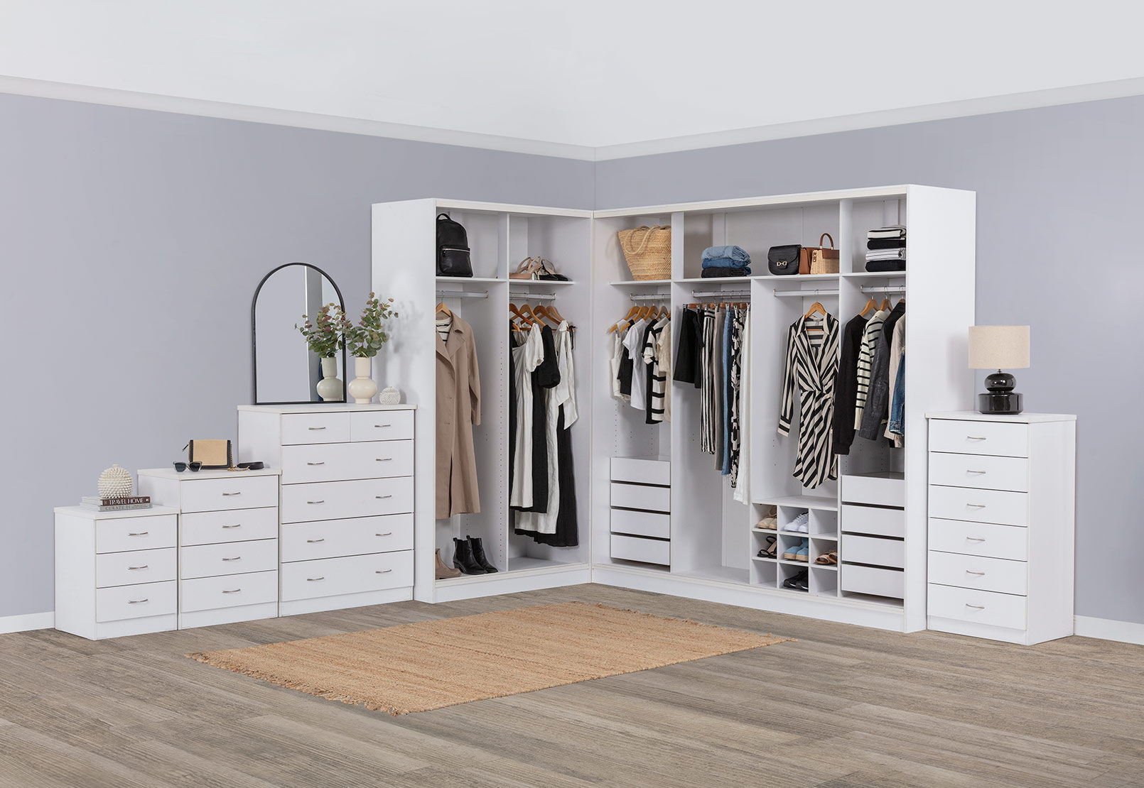 SPACESAVER MK2 - 6 Drawer 900 Split Chest SPACESAVER MK2