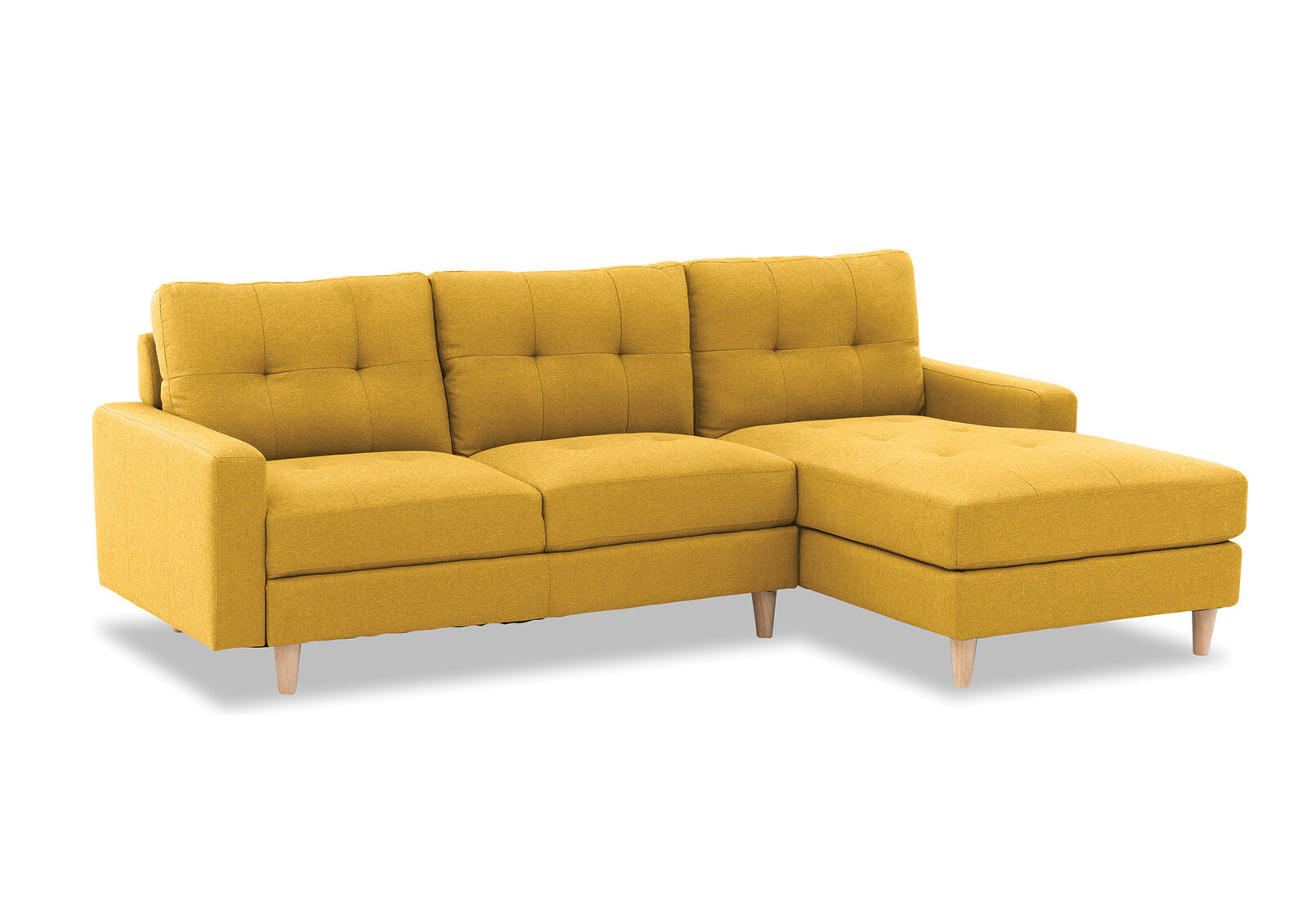 KELLER - Fabric 3 Seat RHF Chaise KELLER