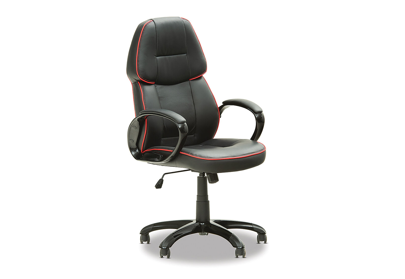 BLACK/RED RAPTAR Office Chair Amart Furniture