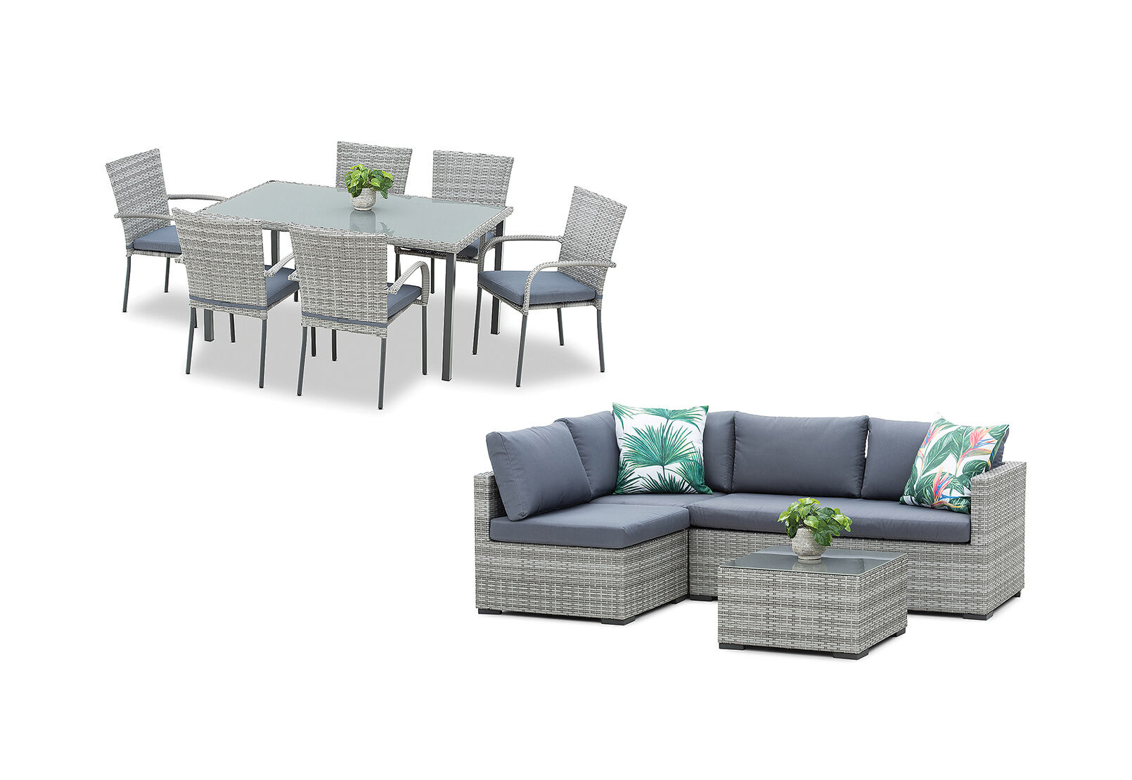 Hamilton 9 Piece Outdoor Package Amart Furniture