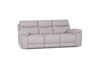 BRAVORA FABRIC - 3 Seater Sofa Electric Recliner BRAVORA FABRIC