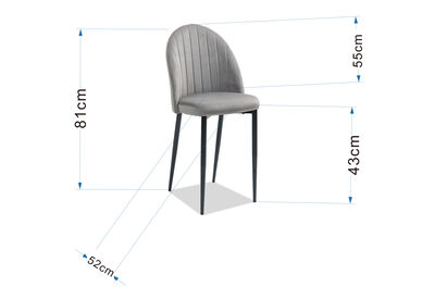 GOULD - Set of Dining Chairs