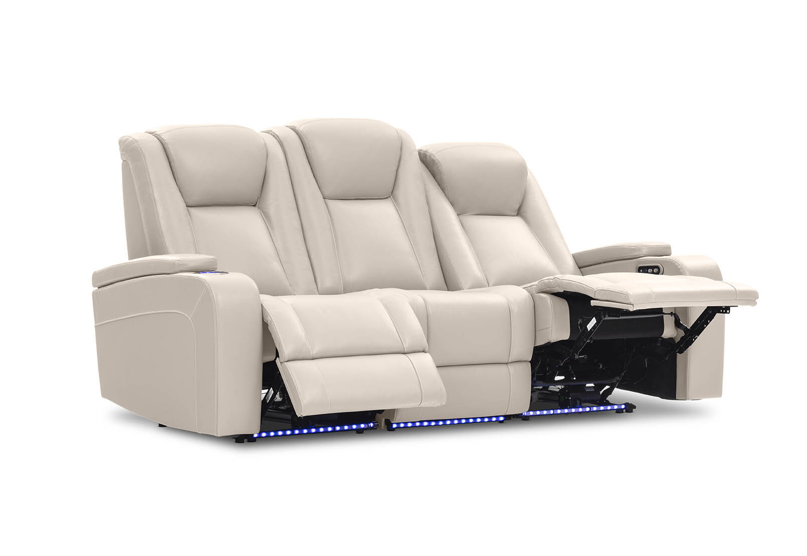 SENTINAL MK2 LEATHER - 3 Seater with 2 Electric Recliners SENTINAL MK2 LEATHER