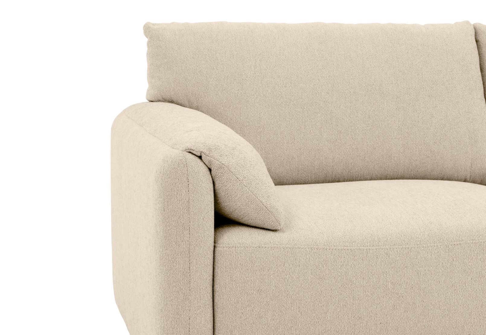 BEIGE VARLEY FABRIC 3.5 Seater Sofa Fabric