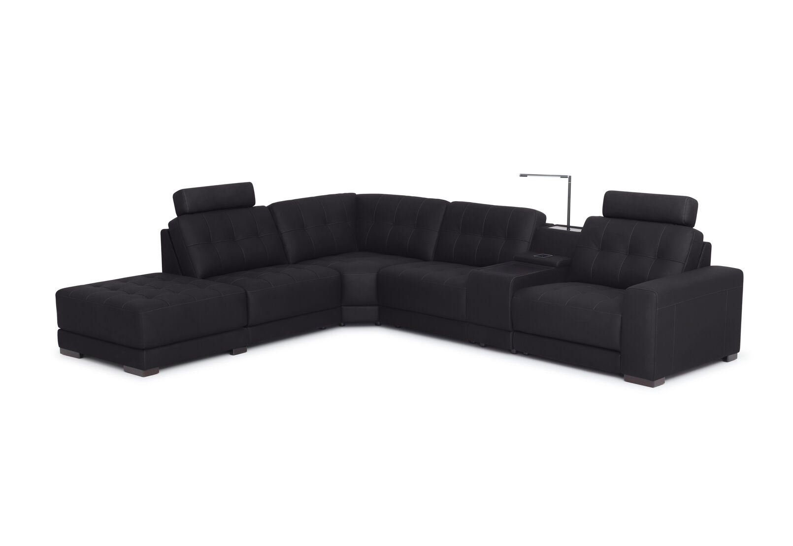 COWPER FABRIC - Corner Lounge with LHF Chaise COWPER FABRIC