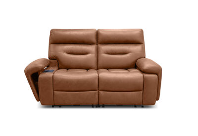 HOLLYWOOD FABRIC - Media 2 Seater with Electric Recliners