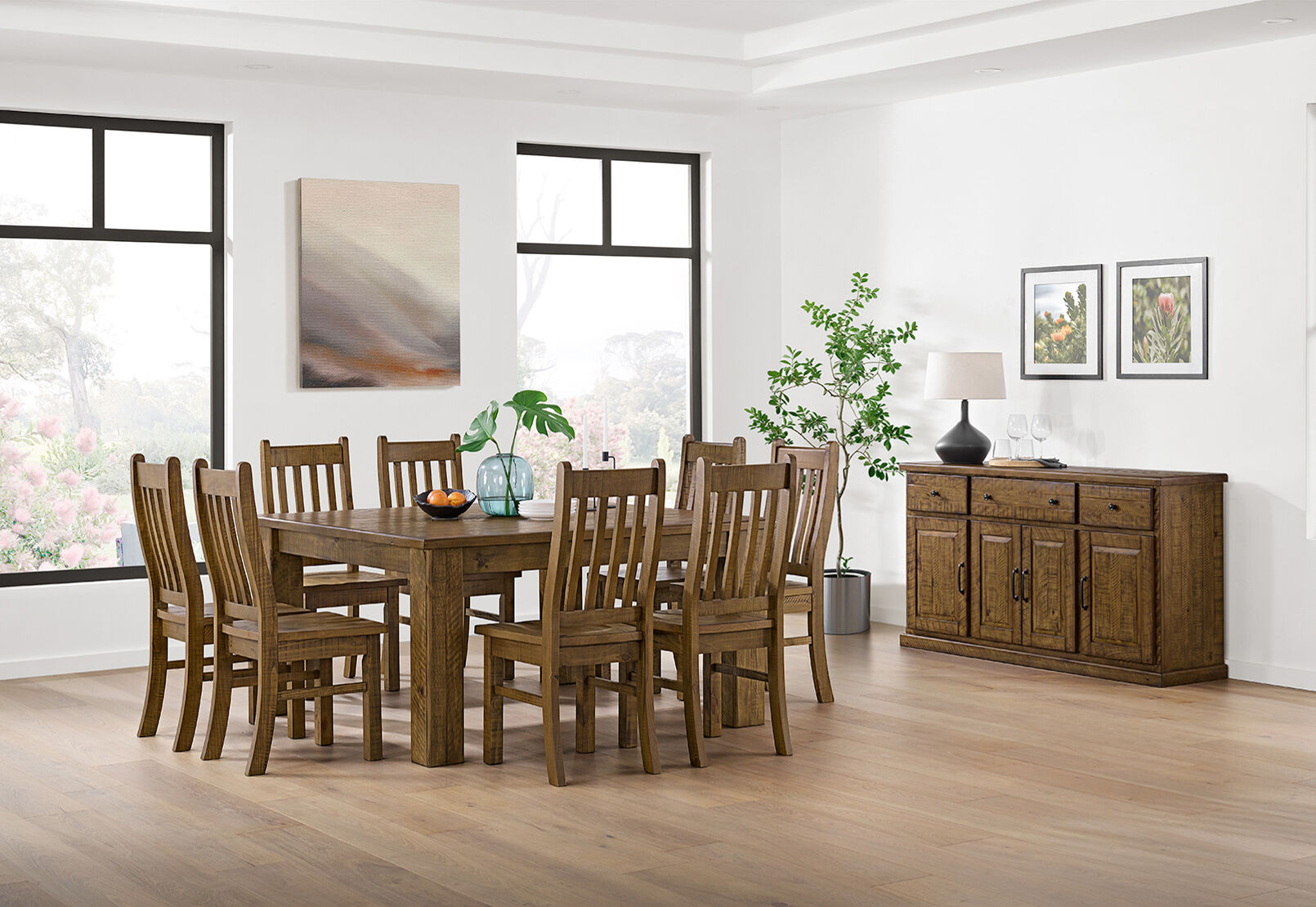 WILLOWBROOK - 9 Piece 1500 Dining Suite WILLOWBROOK