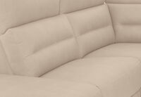JEFFRIES FABRIC - Corner Lounge with Inbuilt Electric Recliner and LHF Chaise JEFFRIES FABRIC