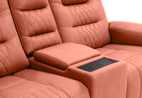 AGASSI FABRIC - 2 Seater with Dual Motor Recliners AGASSI FABRIC