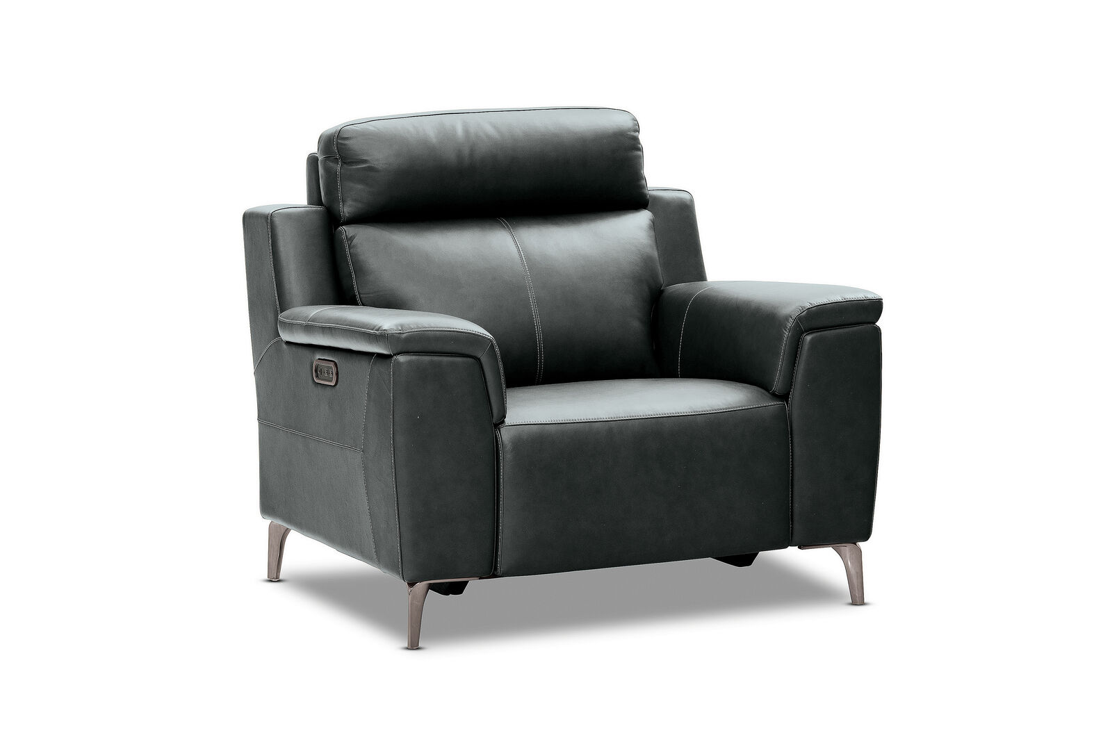 ARISTOTLE - Leather Electric Recliner ARISTOTLE