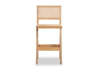 BAYLE - Natural Set of 2 Stools BAYLE