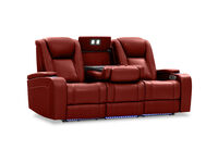 SENTINAL MK2 LEATHER - 3 Seater with 2 Electric Recliners SENTINAL MK2 LEATHER