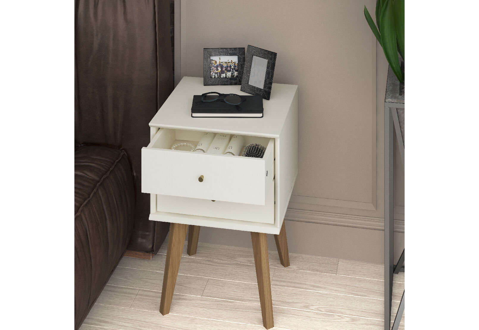 FIELDS - 2 Drawer Bedside Table FIELDS