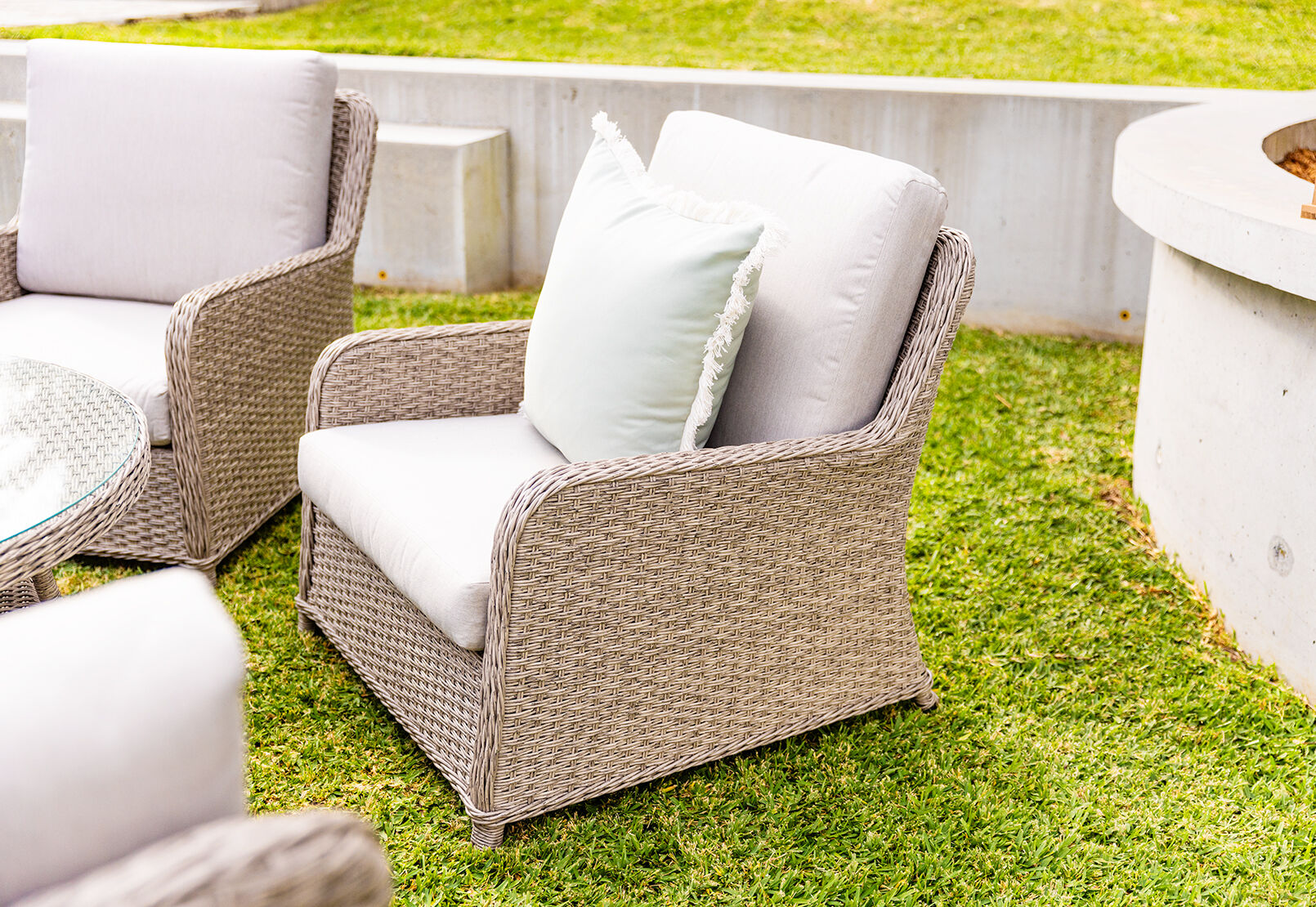 GISELE - 5 Piece Outdoor Dining Setting GISELE