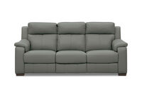 CAPELLO - Leather 3 Seater Sofa with 2 Inbuilt Electric Recliners CAPELLO
