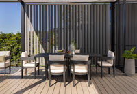 CONJOLA - 7 Piece Outdoor Dining Suite CONJOLA