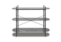 ELGIN - 3 Tier Wide Bookcase ELGIN