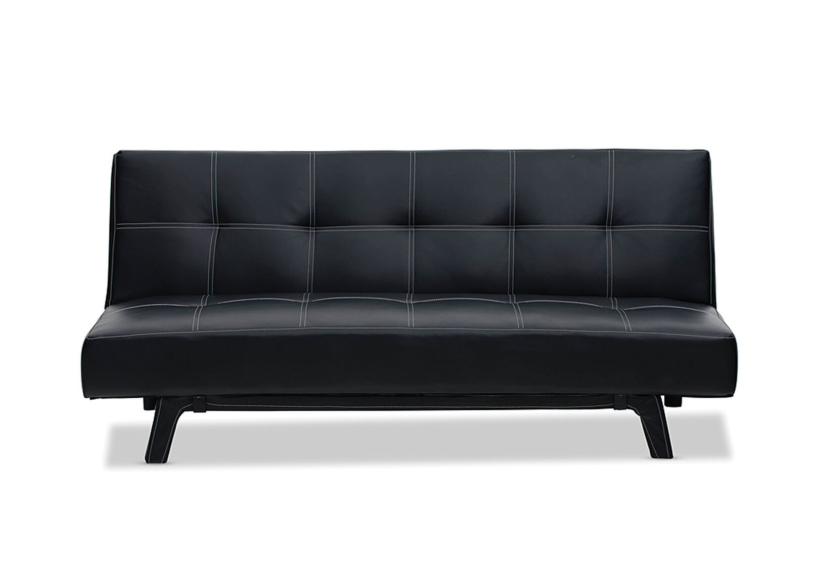 IRIS - Leather-Look Click Clack Sofa Bed IRIS