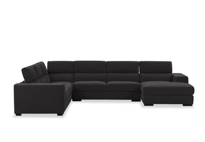 DARIO FABRIC - Corner Lounge with RHF Chaise