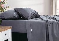 KING SHEET SET - 300 Percale Cotton Sheet Set KING SHEET SET