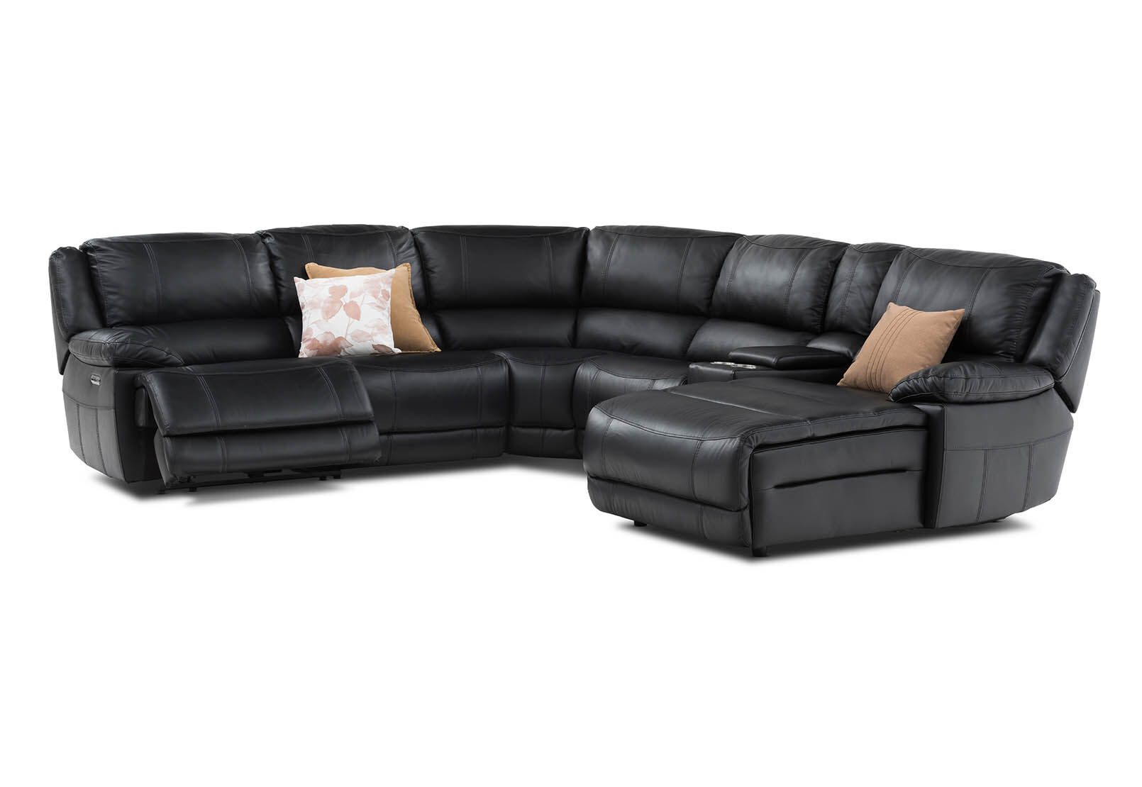Amart leather corner top lounge