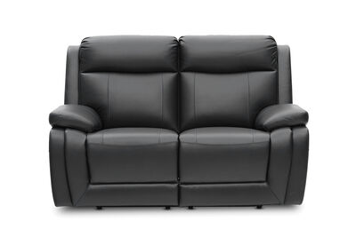 SAN MARCO - Leather 2 Seater Sofa with Electric Recliners