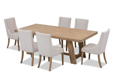 MALIK - 7 Piece Dining Suite