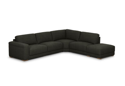 LEONE FABRIC - 5 Piece Terminal Corner Lounge