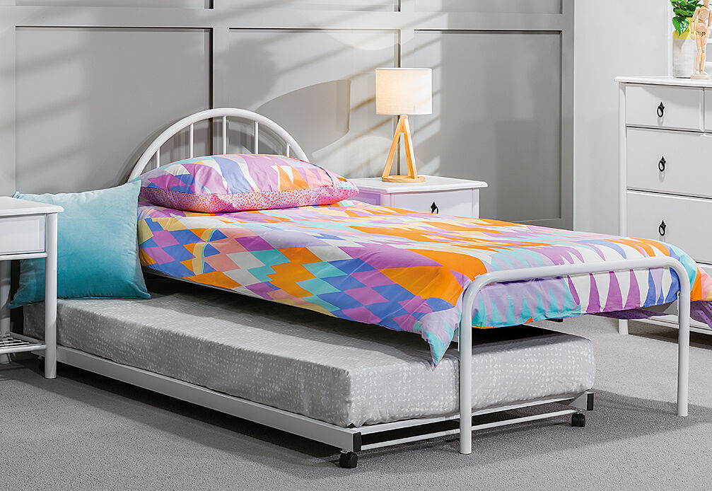 King single trundle bed outlet amart