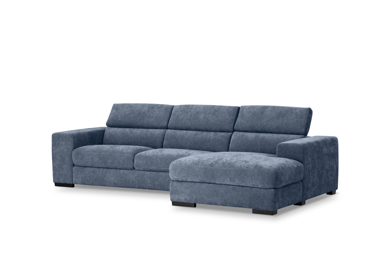 DARIO FABRIC - 3 Seater RHF Chaise DARIO FABRIC