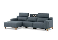 GAGE FABRIC - 3 Seater Sofa with Electric Recliner & LHF Chaise GAGE FABRIC