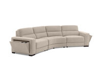 ELISEO FABRIC - 4 Seater Wedge Sofa ELISEO FABRIC