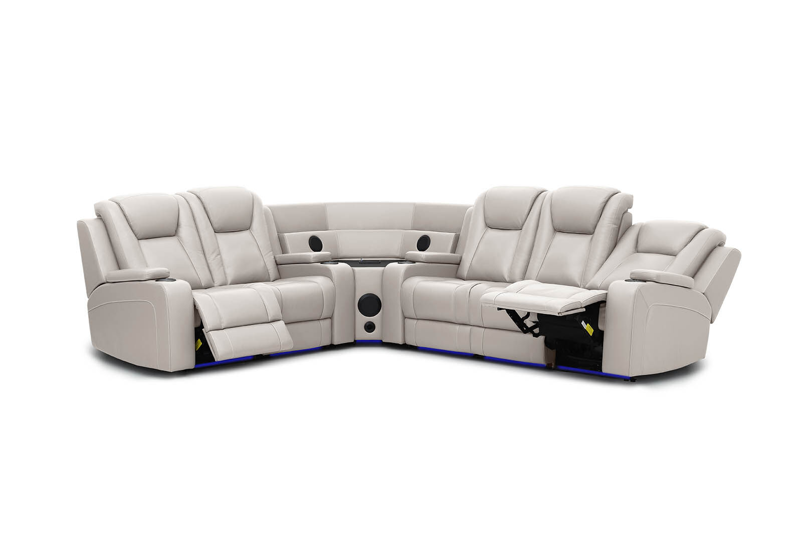 SENTINAL MK2 LEATHER - 5 Piece Corner with RHF 3 Seater SENTINAL MK2 LEATHER
