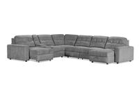 BEVERLY FABRIC - Corner with Sliders BEVERLY FABRIC